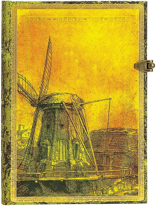 Taccuino Paperblanks, Edizioni Speciali, 350º Anniversario della Morte di Rembrandt, Midi, A pagine bianche - 13 x 18 cm - 5