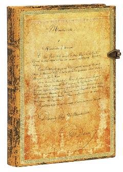 Taccuino Paperblanks, Edizioni Speciali, 150º Anniversario della Morte di Dumas, Midi, A righe - 13 x 18 cm