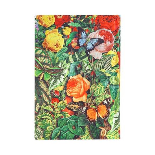 Taccuino Paperblanks copertina morbida Mini a pagine bianche Il giardino delle farfalle - 9,5x14 - 4