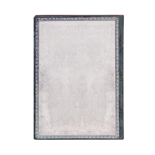 Taccuino Paperblanks copertina morbida Midi a righe Silice Bianca - 13 x 18 cm - 4