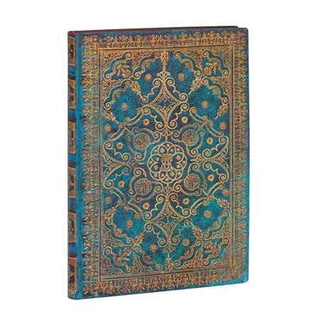 Taccuino Paperblanks copertina morbida Midi a righe Azzurro - 13 x 18 cm - 3