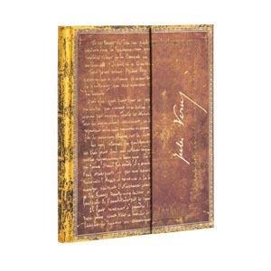 Taccuino Paperblanks, Collezione Preziosi Manoscritti, Verne, Intorno al Mondo, Ultra, A righe - 18 x 23 cm - 2