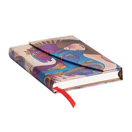 Quaderno Micro a pagine bianche con copertina rigida Laurel Burch