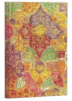 Taccuino Paperblanks copertina morbida Midi a righe Fiore Selvatico Bavarese - 13 x 18 cm