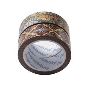 Nastro adesivo Washi Tape Paperblanks, Pacchetto misto di nastro washi, Destino/Morris Danza del Vento - 1,5 x 4,5 cm - 3
