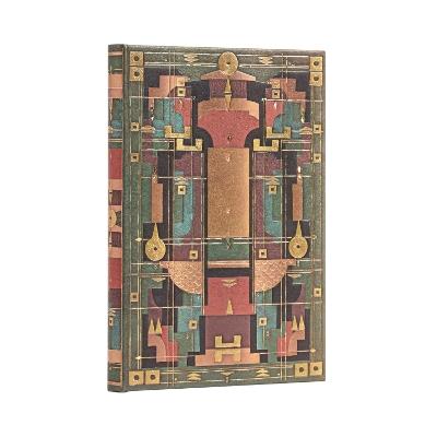 Paperblanks Taccuino copertina rigida, Midi, Righe, Rilegature Sybil Pye, La Tana del Leone - 13 x 18 cm