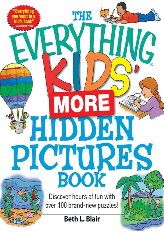 The Everything Kids' More Hidden Pictures Book - Beth L. Blair - ebook