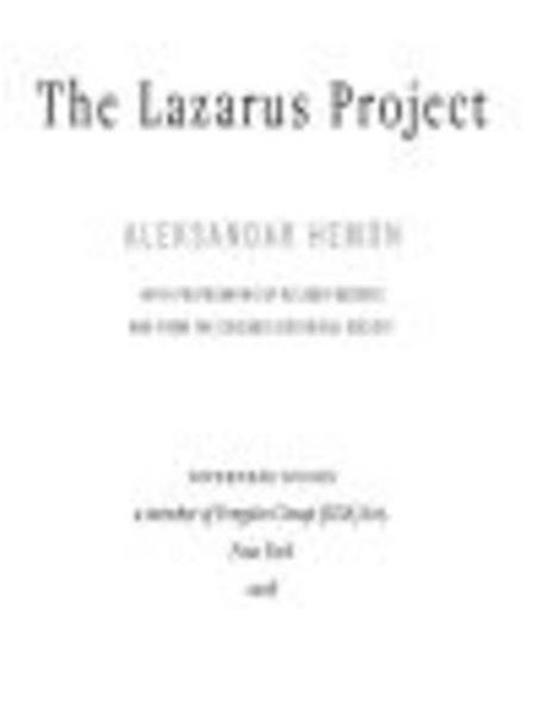 The Lazarus Project