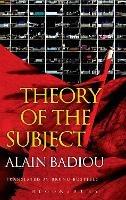 Theory of the Subject - Alain Badiou - cover