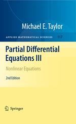 Partial Differential Equations III