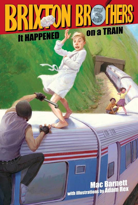 It Happened on a Train - Mac Barnett,Adam Rex - ebook