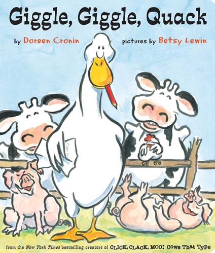 Giggle, Giggle, Quack - Doreen Cronin,Betsy Lewin - ebook