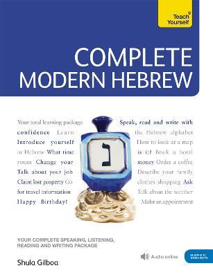 Complete Modern Hebrew Beginner to Intermediate Course: (Book and audio support) - Shula Gilboa - cover