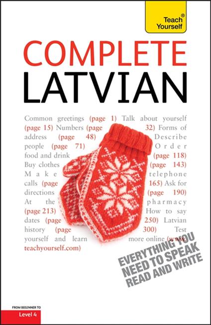 Complete Latvian Beginner to Intermediate Book and Audio Course