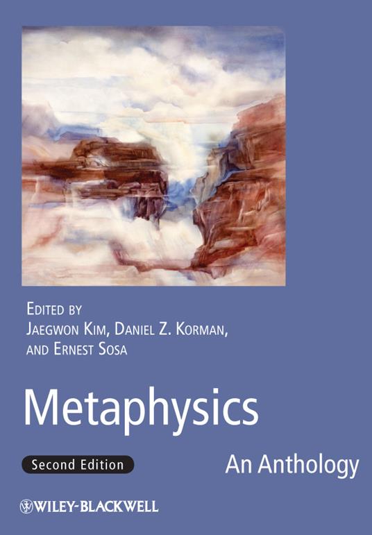 Metaphysics: An Anthology - cover