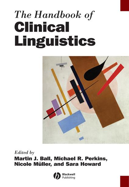 The Handbook of Clinical Linguistics - cover