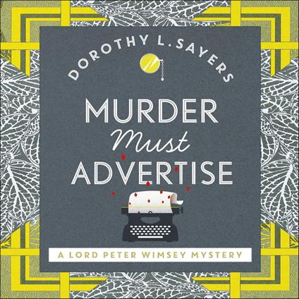 Murder Must Advertise