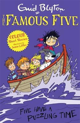 Famous Five Colour Short Stories: Five Have a Puzzling Time - Enid Blyton - cover