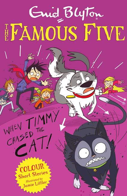 Famous Five Colour Short Stories: When Timmy Chased the Cat - Enid Blyton,Jamie Littler - ebook