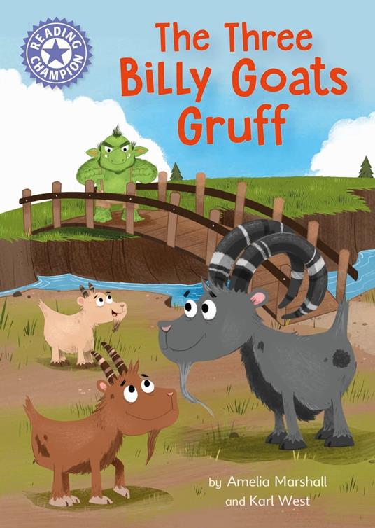 The Three Billy Goats Gruff - Amelia Marshall,Karl West - ebook