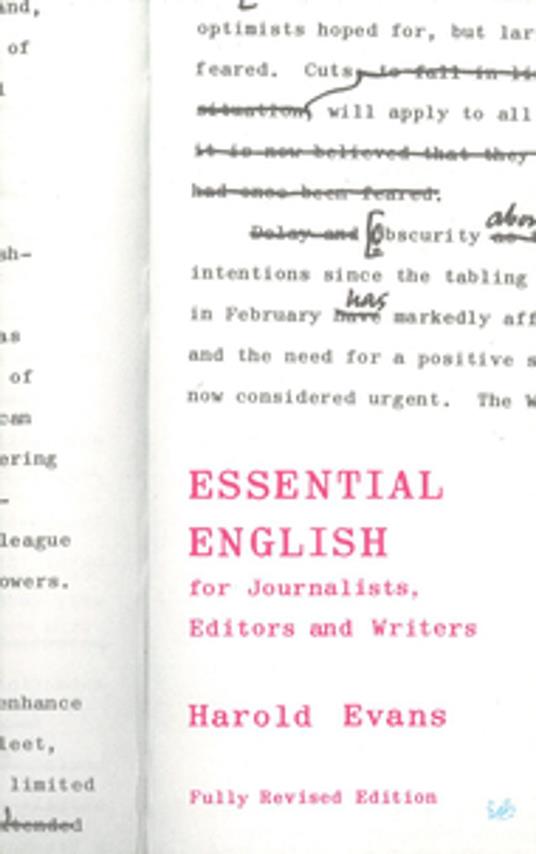 Essential English for Journalists, Editors and Writers