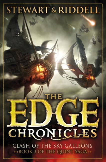 The Edge Chronicles 3: Clash of the Sky Galleons - Chris Riddell,Paul Stewart - ebook