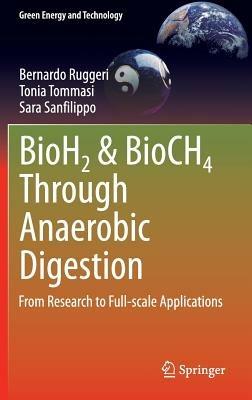 BioH2 & BioCH4 Through Anaerobic Digestion: From Research to Full-scale Applications - Bernardo Ruggeri,Tonia Tommasi,Sara Sanfilippo - cover