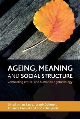 Ageing, Meaning and Social Structure: Connecting Critical and Humanistic Gerontology - cover