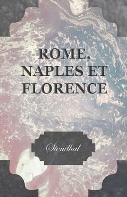 Rome, Naples Et Florence - Stendhal - cover