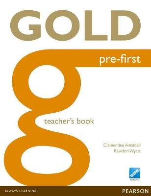 Gold Pre-First Teacher's Book - Clementine Annabell,Rawdon Wyatt - cover