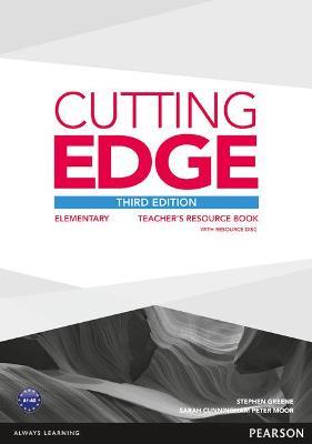 Cutting Edge 3rd Edition Elementary Teacher's Book with Teacher's Resources Disk Pack - Stephen Greene,Sarah Cunningham,Peter Moor - cover