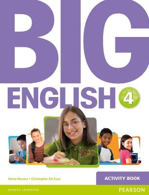 Big English 4 Activity Book - Mario Herrera,Christopher Sol Cruz,Christopher Cruz - cover