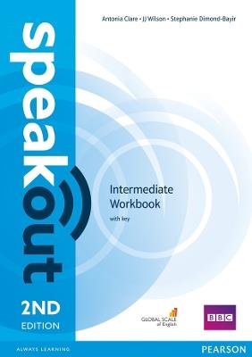 Speakout Intermediate 2nd Edition Workbook with Key - Stephanie Dimond-Bayer,J. Wilson - cover