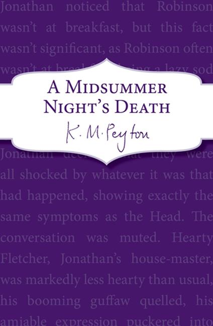 A Midsummer Night's Death - K M Peyton - ebook