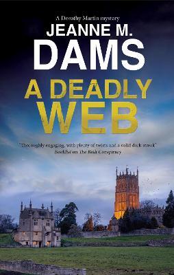 A Deadly Web - Jeanne M. Dams - cover