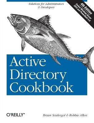 Active Directory Cookbook - Brian Svidergol - cover