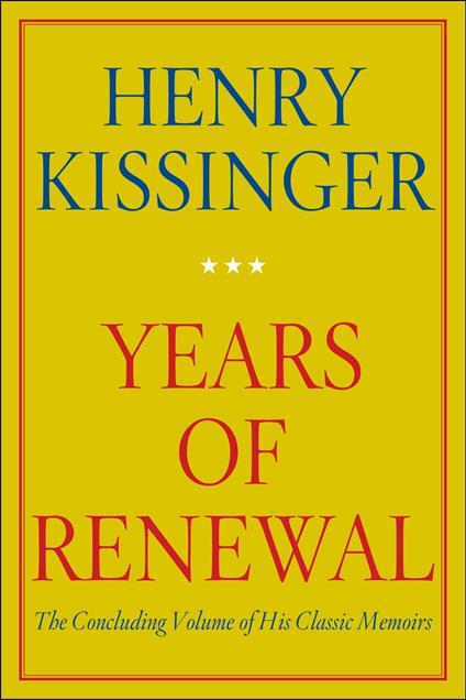 Years of Renewal