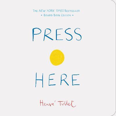 Press Here - Herve Tullet - cover
