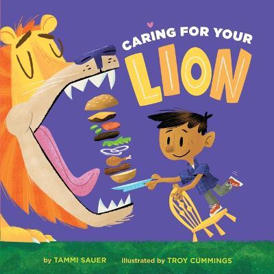 Caring for Your Lion - Tammi Sauer - cover