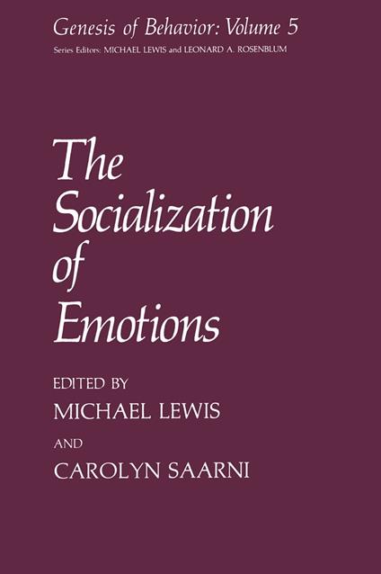 The Socialization of Emotions