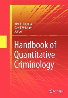 Handbook of Quantitative Criminology - cover