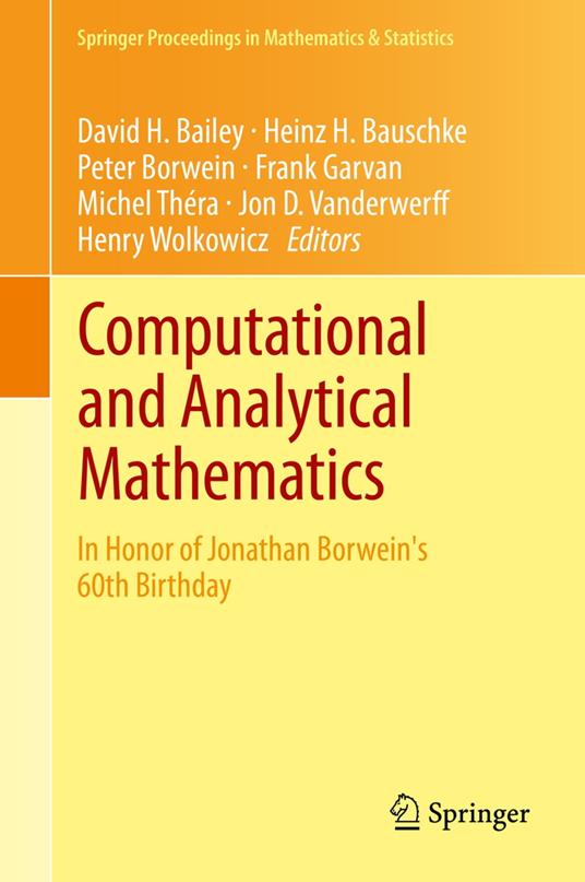 Computational and Analytical Mathematics