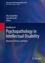 Handbook of Psychopathology in Intellectual Disability