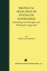 Bilingual Selection of Syntactic Knowledge