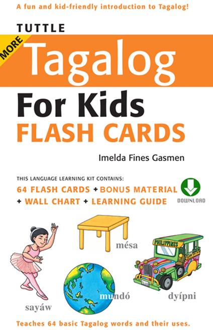 Tuttle More Tagalog for Kids Flash Cards - Imelda Fines Gasmen - ebook