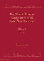 Key Word in Context Concordance to the Syriac New Testament