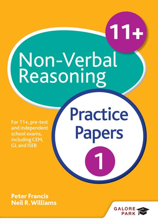 11+ Non-Verbal Reasoning Practice Papers 1