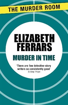 Murder in Time - Elizabeth Ferrars - cover