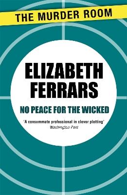 No Peace for the Wicked - Elizabeth Ferrars - cover