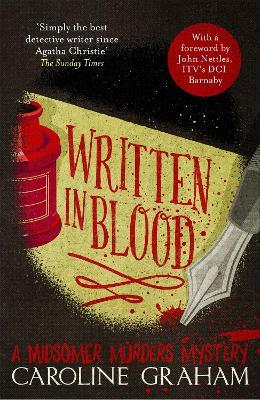 Written in Blood: A Midsomer Murders Mystery 4 - Caroline Graham - cover